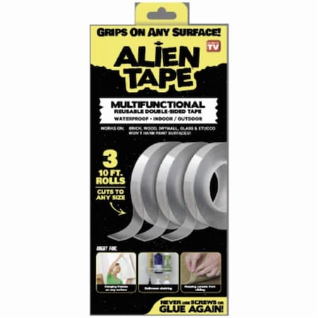 Emson Aline Tape Double Sided Tape, Clear EM572393